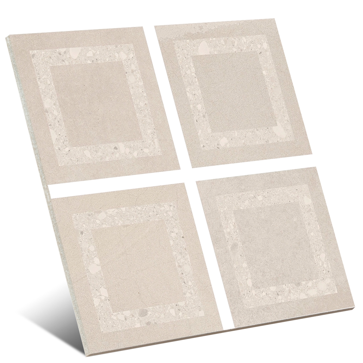 Cottage Taco Déco Amande 16.5×16.5cm (Boîte 0.55m2)