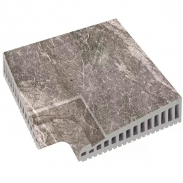 Imperial Moca Angle de trop-plein antidérapant 31x31 (Boîte 1 pièce)