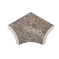 Half Angle Round 4 Imperial Mocha 4.2x3.3x5 (Box 8 pieces)