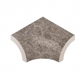 Foto de Meio Ângulo Redondo 4 Imperial Mocha 4.2x3.3x5 (Caixa 8 peças)