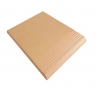 Peldaño Plano Proyect Ocre Antideslizante 24.5x30.5 (Caja 7 piezas)