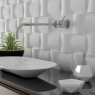 Baño con revestimiento Wow Arch Ice White 12.5x12.5 (Caja 0.20m2)