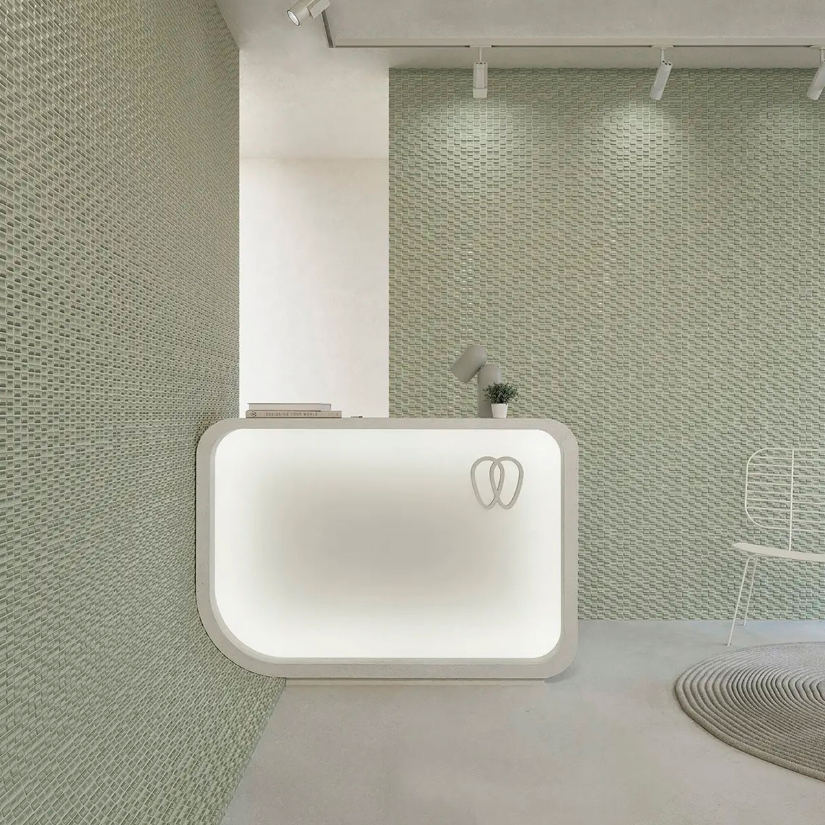 Intérieur avec revêtement 3DB Diamond Jade 12,5x25