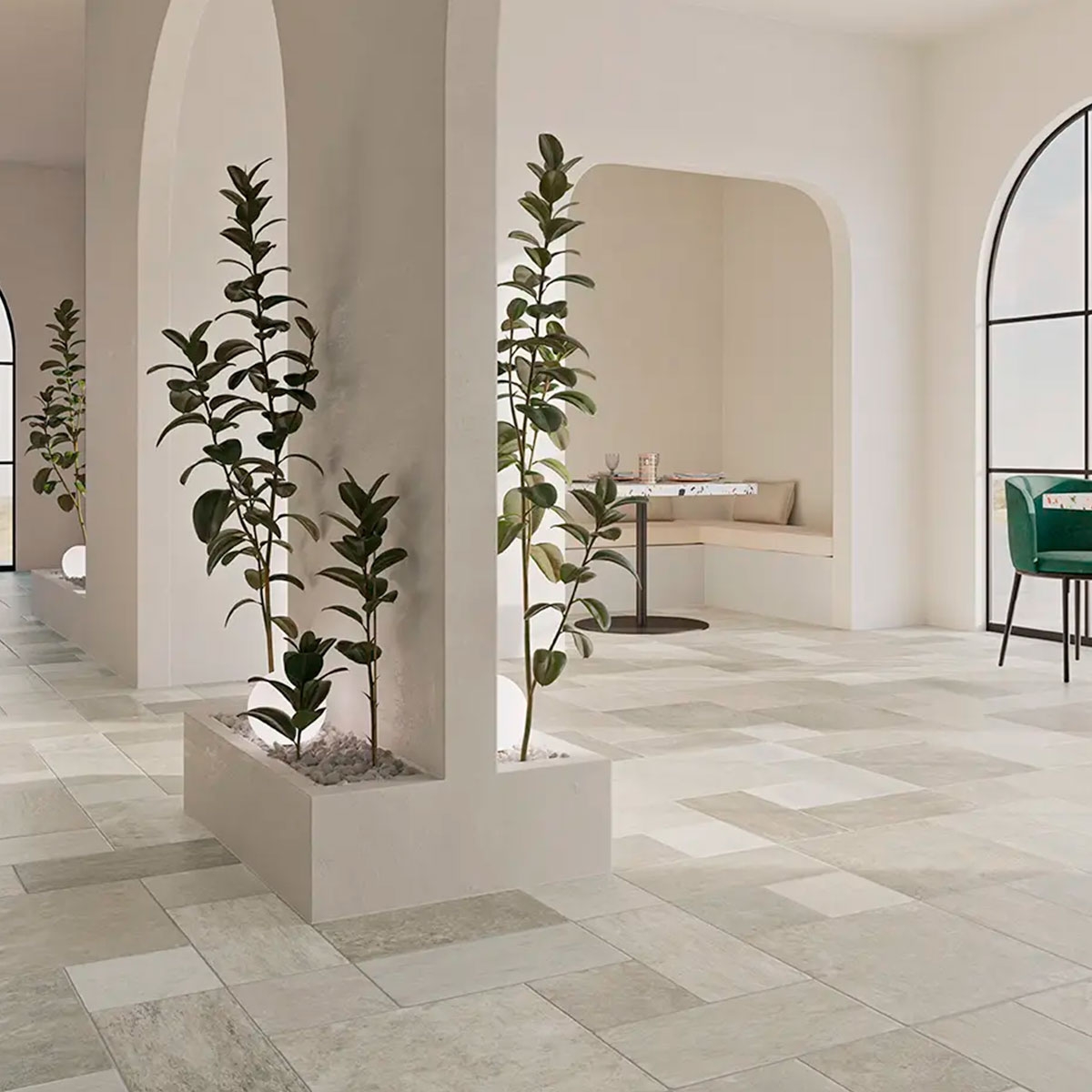 Abbey Stone XXL Sintra Antislip 44x44 matt WOW