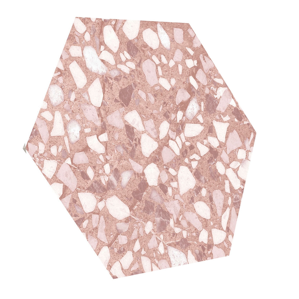 Terazzo Rose Mat 23x27 (Boîte de 0,75 m2)