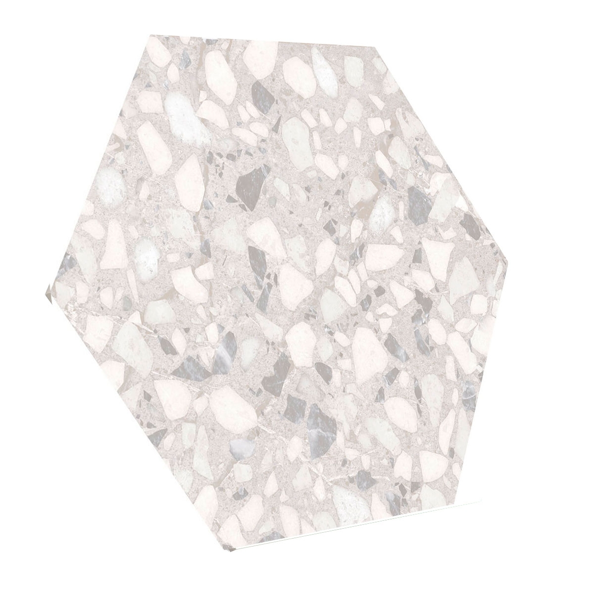 Terazzo Talc Mate 23x27 (Boîte de 0,75 m2)