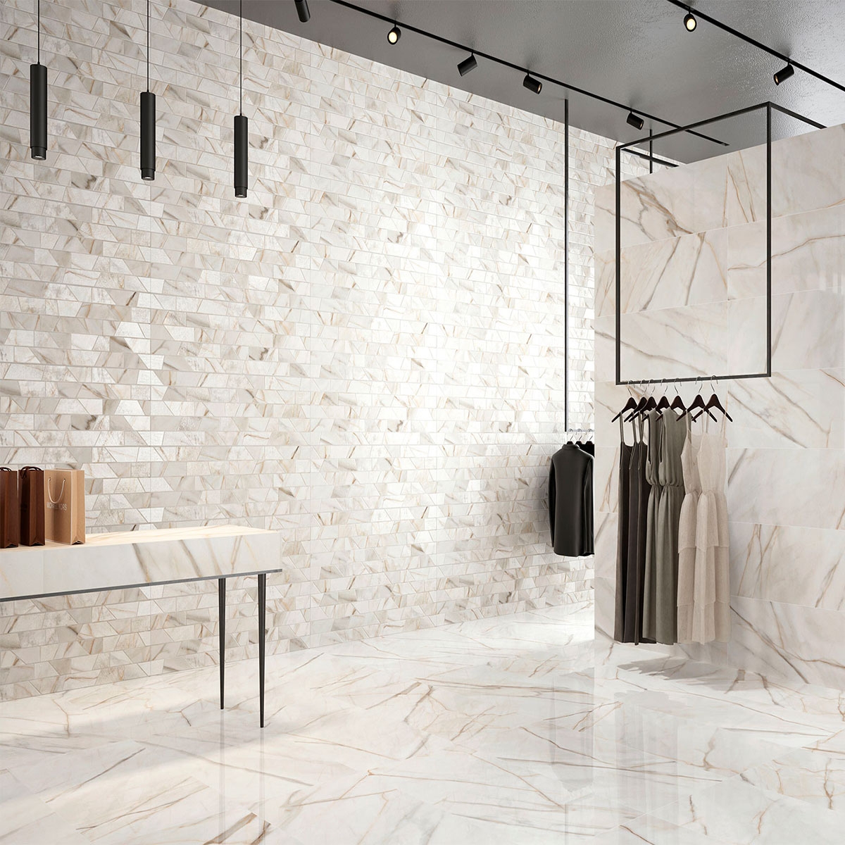 Quarto com Q Nara Gold 40x120 (Box 0,96 m2)