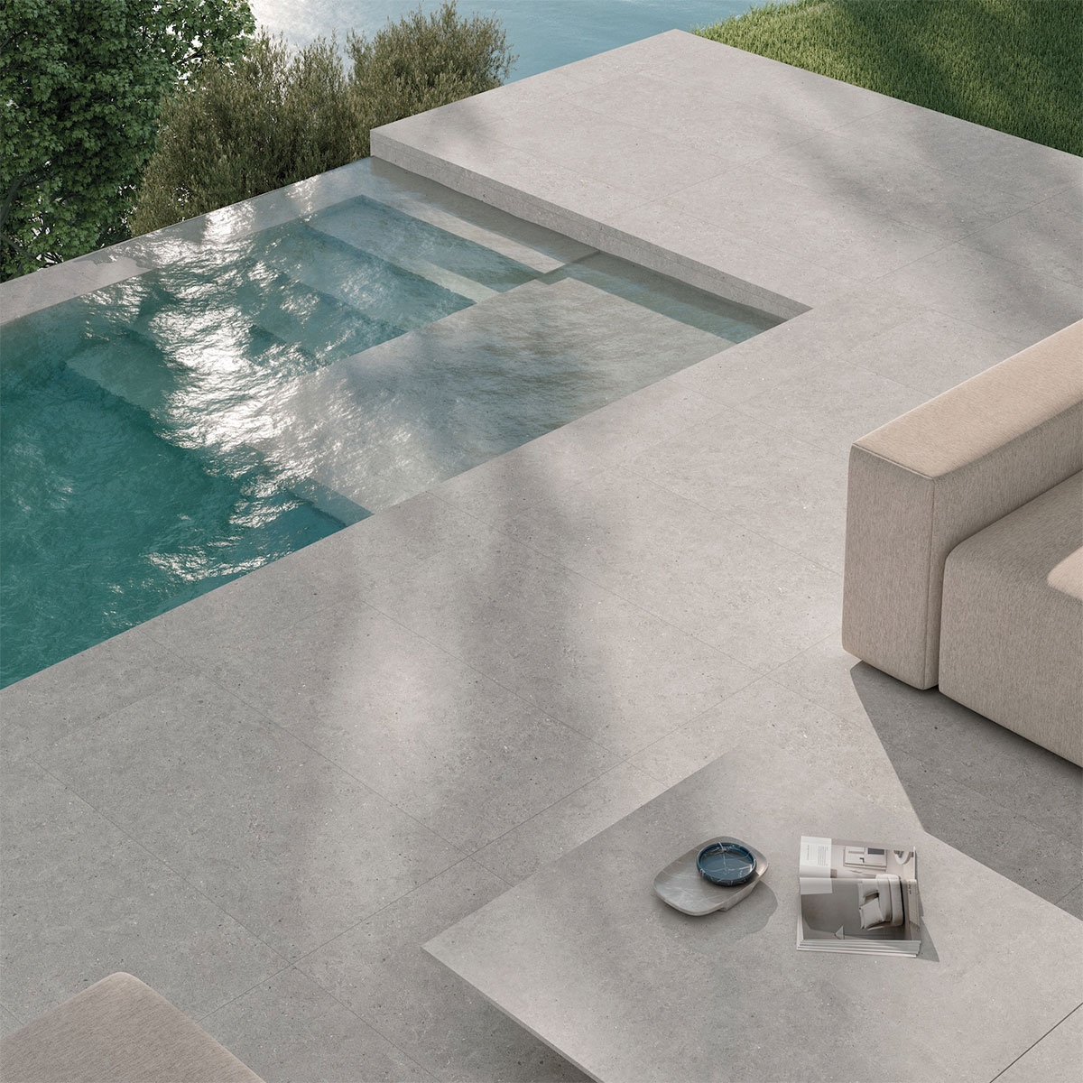 Exterior com Somport Light Antiderrapante 60x120