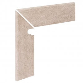 Fiorentino Coussin d’échasse à onglet gauche Sable méditerranéen 32.8x32.8 (Boîte 12 pièces)