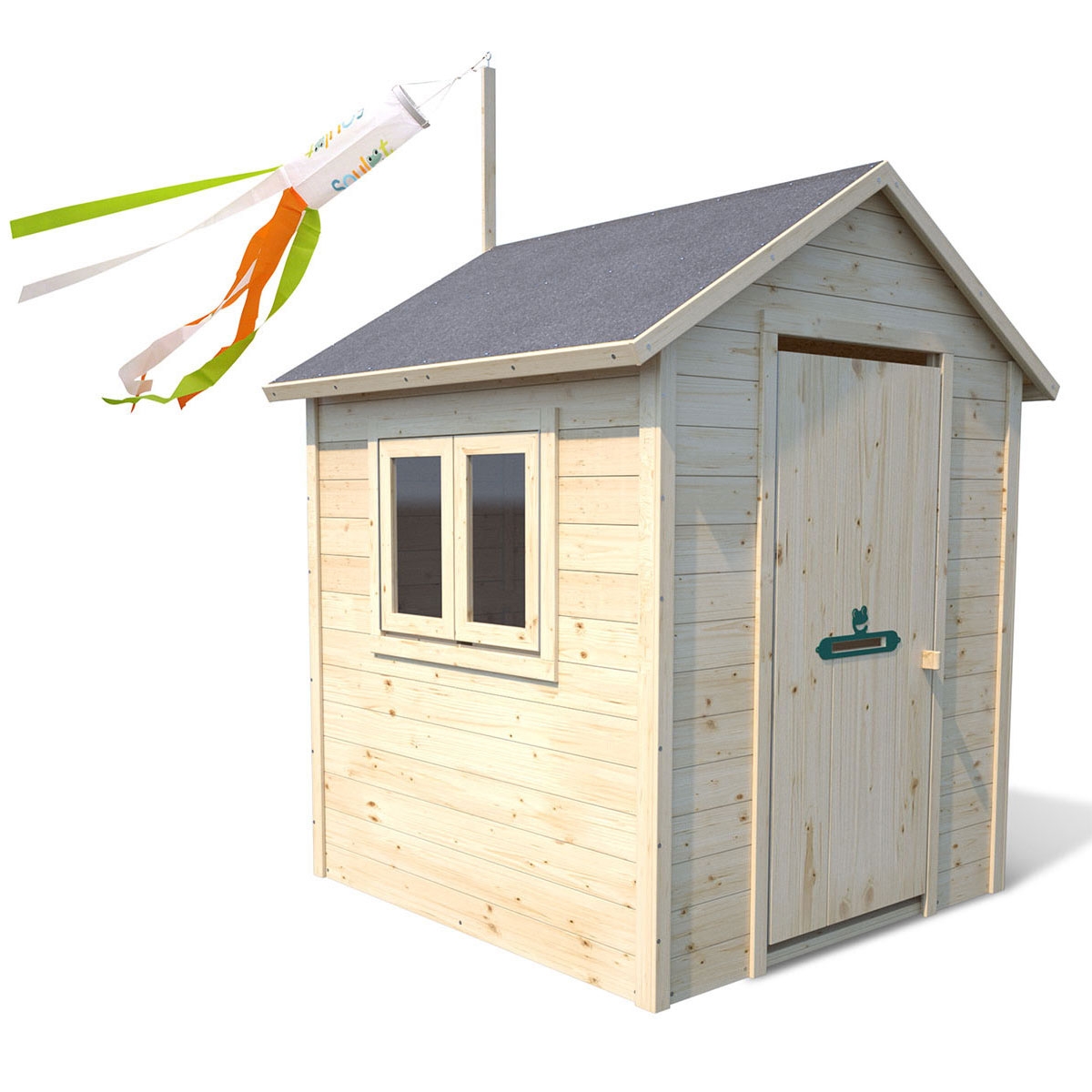 Cabaña de madera Garance 1410x1270x1620 mm -2