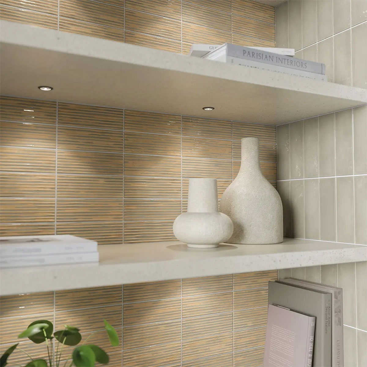 Interior com revestimento CB Comb Ash 5x15