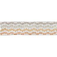 Zig-Zag Biege Decoração de giz (caixa)