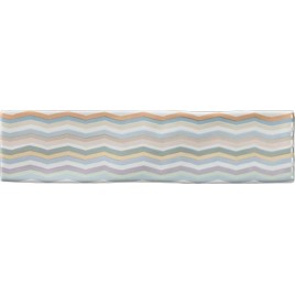 Decoração de giz Zig-Zag Mix 7,5x30 cm (caixa 0,56 m2)