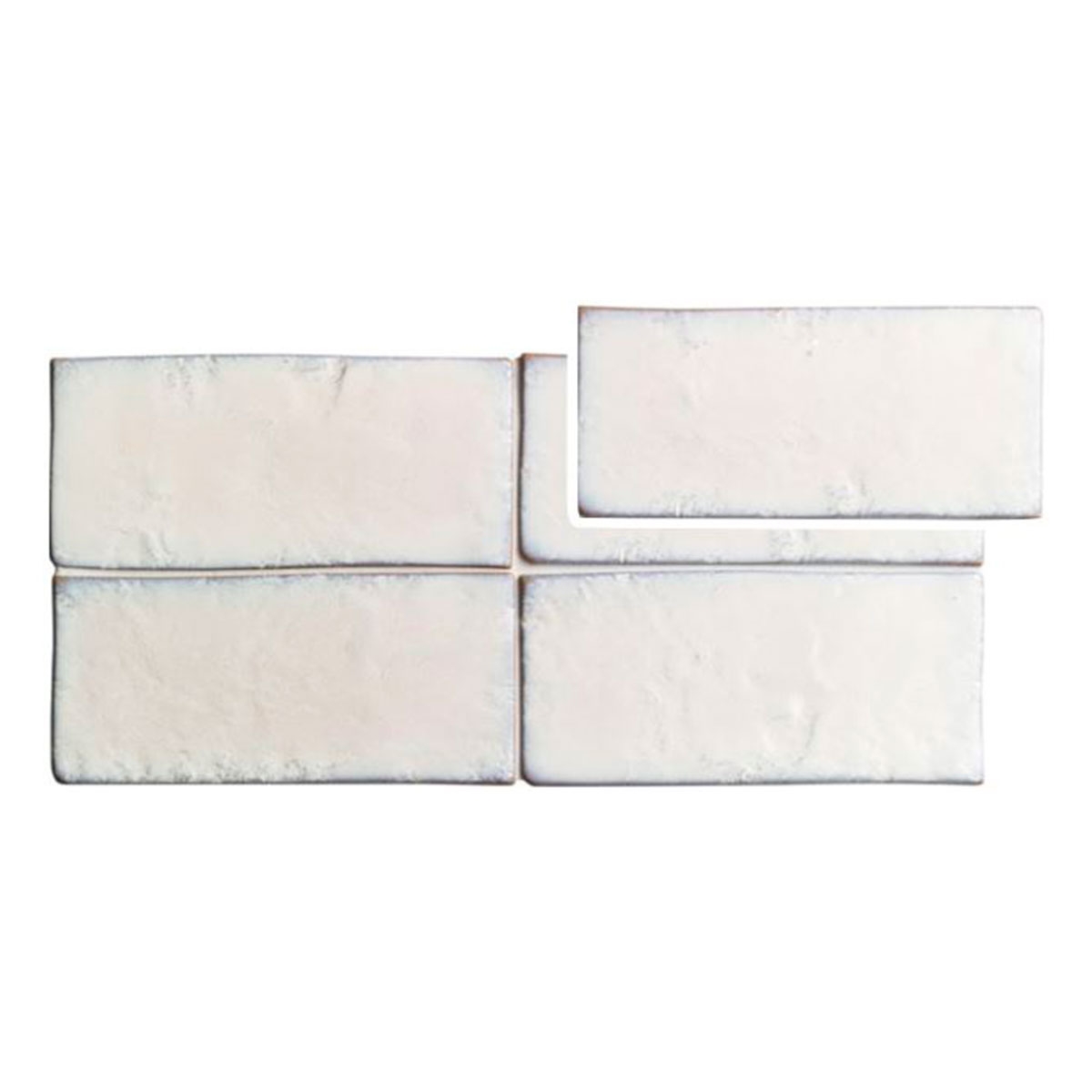 Biscuit Blanc Nacré 10x20