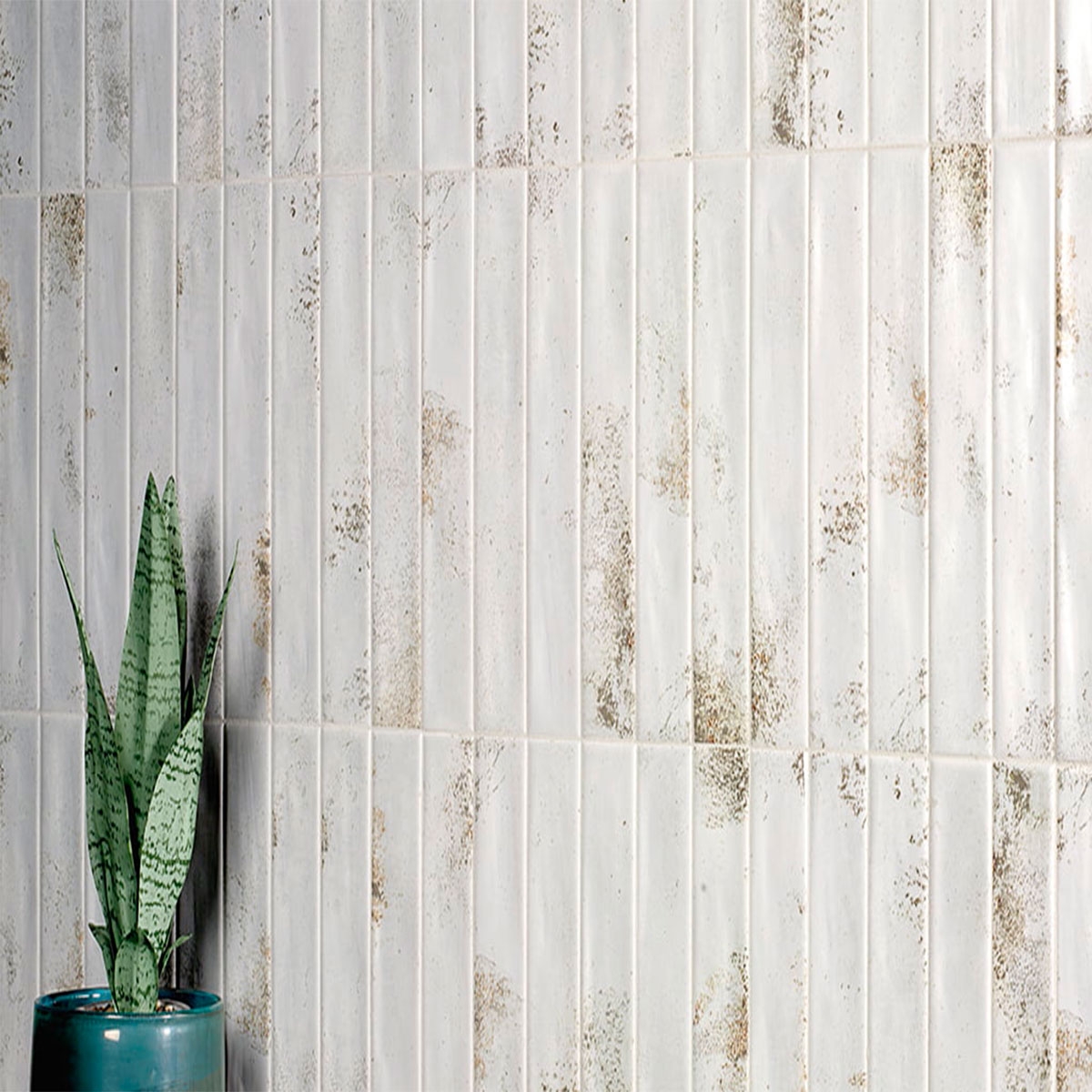 Chambre avec Satin Blanc Frais 5x30 (Boîte 0.49 m2)