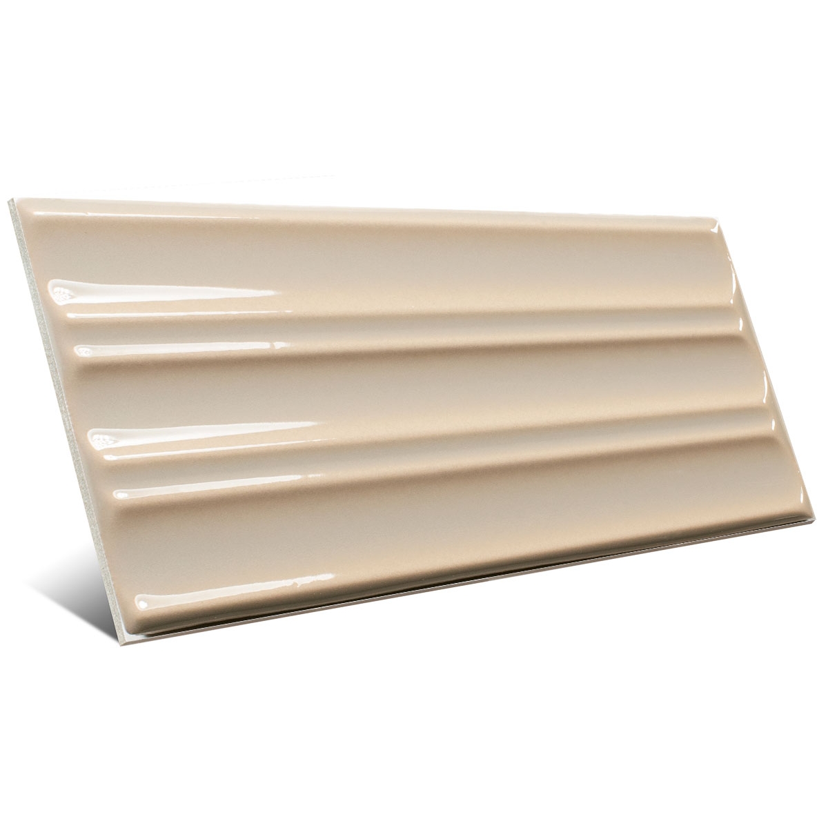 InFayenza Ceinture Grège 6.2x12.5 (Boîte 0.43m2)