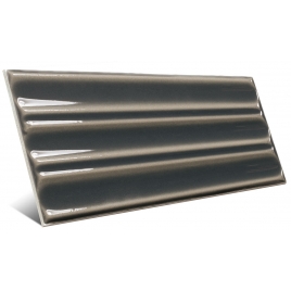 Ceinture Faienza Ébène 6.2x12.5 (Boîte 0.43m2)