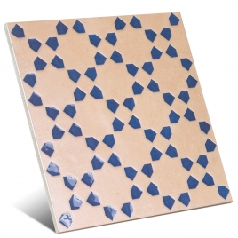 Bejmat Decor Biscuit Azur 15x15 (Box 0.48m2)