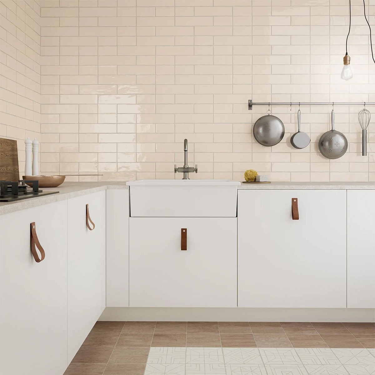 Intérieur avec revêtement Handmade Cream 7.5x30