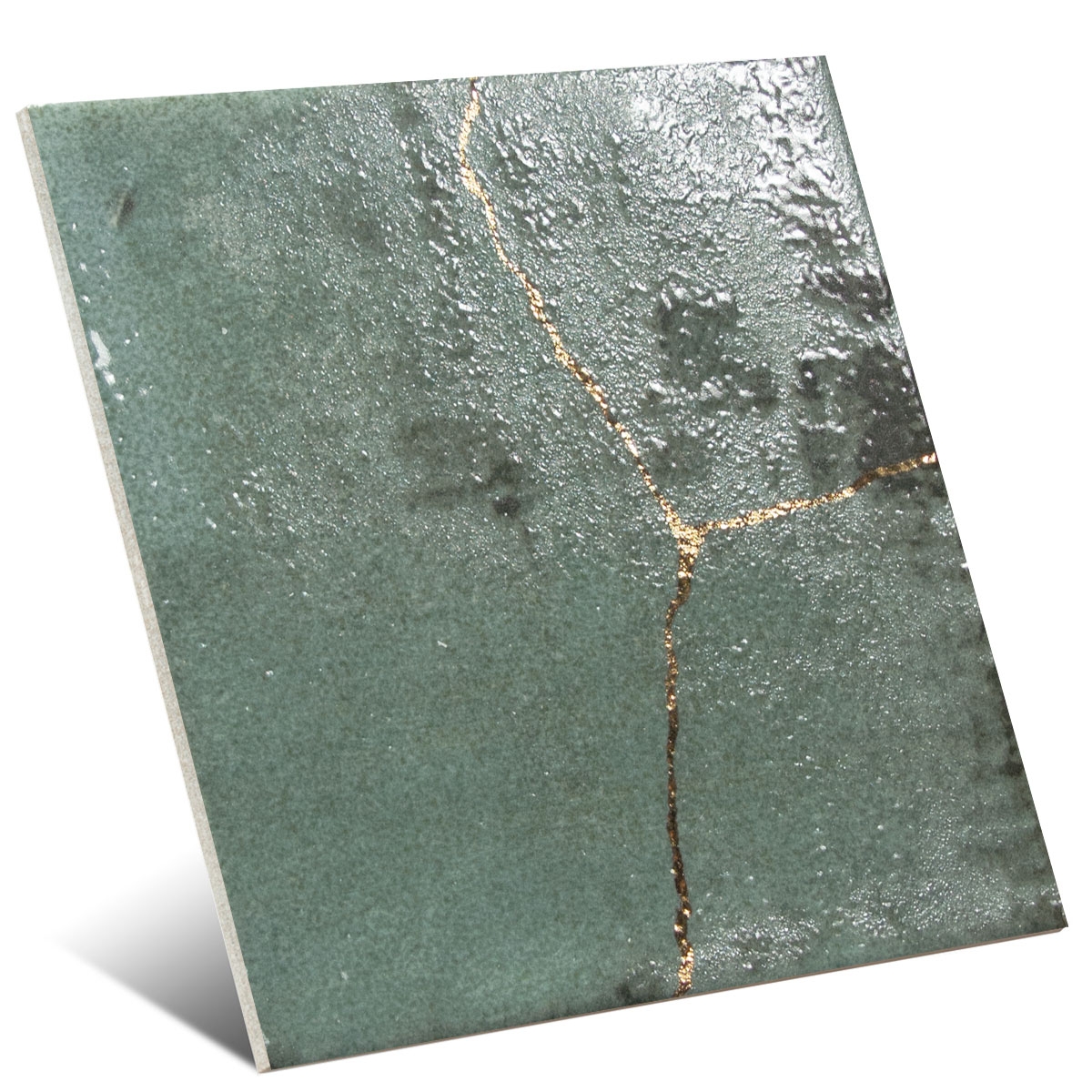 Enso Kintsugi Vert 12.5x12.5 (Boîte 36 pièces) 4