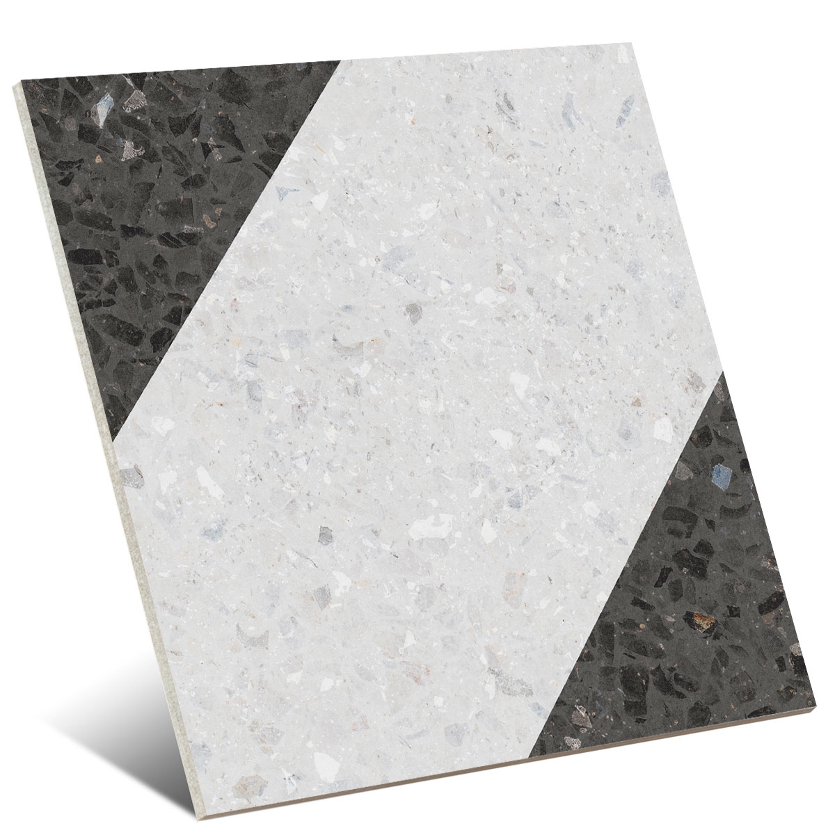 Natural Bit Decor Graphite 18.5x18.5 (Box 0.413m2) 2