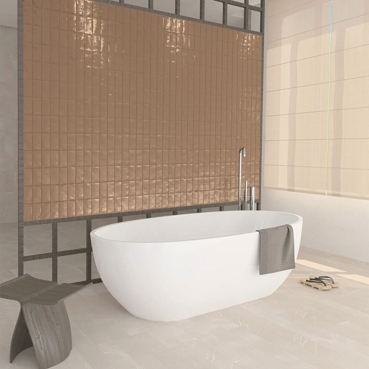 Interior con revestimiento Fez Cooper 6,2x12,5