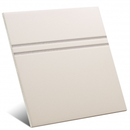 Point & Dash Gris Neutre 15x15 (Boîte 0.54m2)