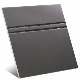 Foto de Point & Dash Titanium 15x15 (Caja 0.54m2)