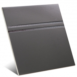 Foto de Point & Dash Titanium Silver 15x15 (Caja 0.54m2)