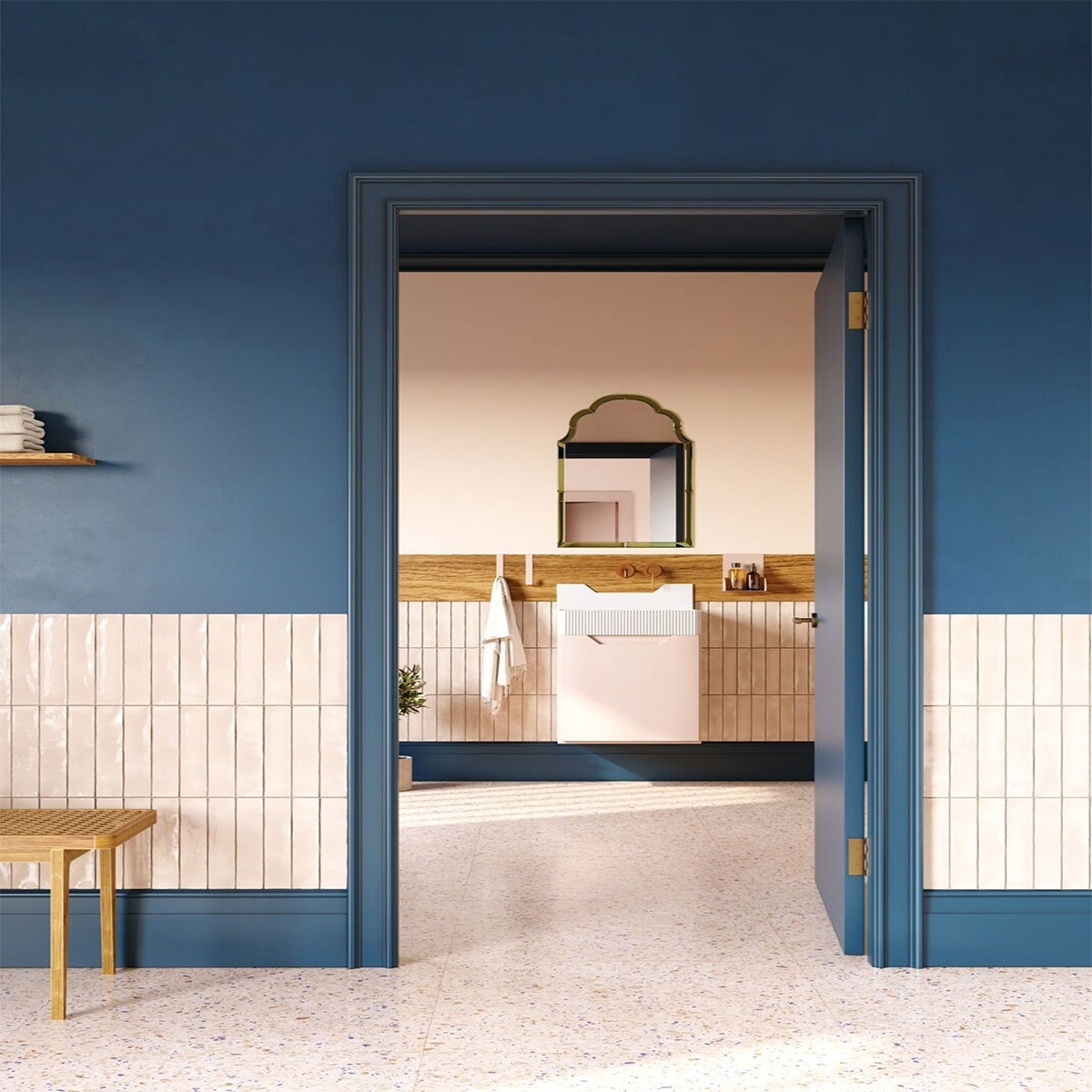 Ambiente con Cornisa CX199 Orac 2000x80x80