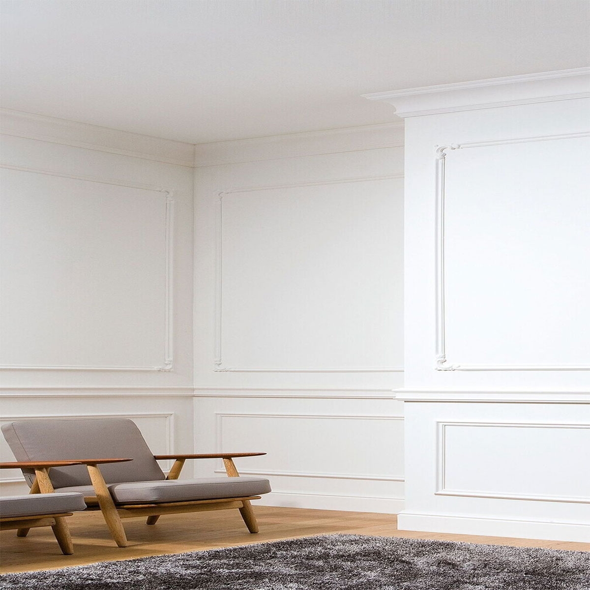 Chambre avec corniche C217 2000 x 156 x 103