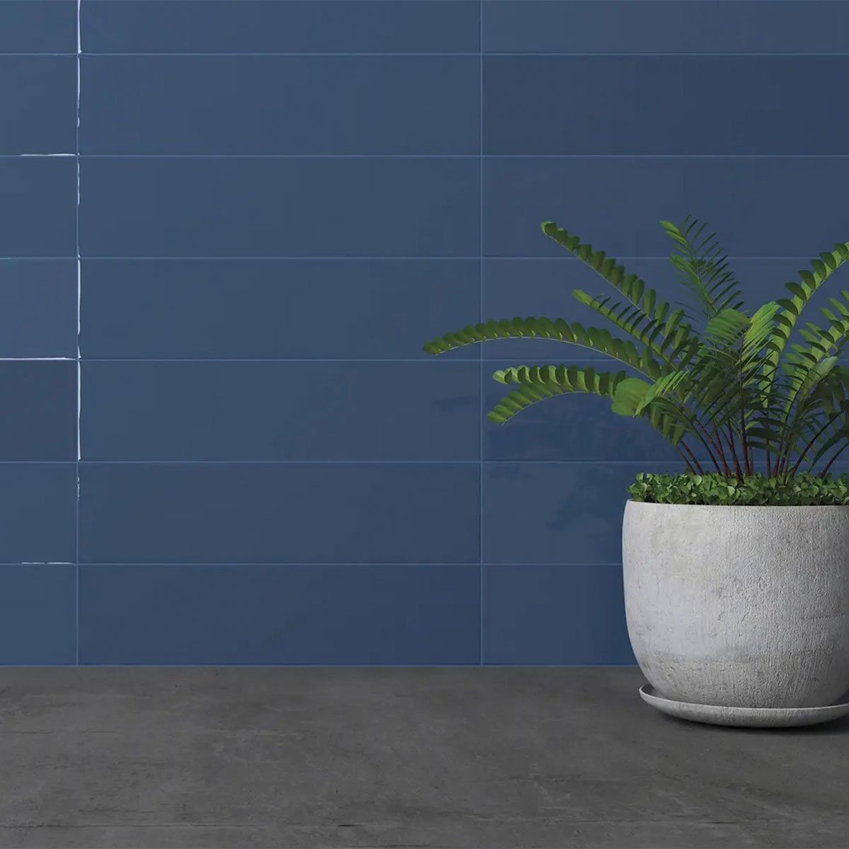 Interior con revestimiento Gradient Indigo 7,5x30