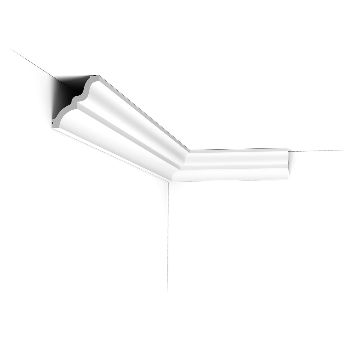 Corniche C325 2000 x 65 x 70 (Boîte 26 pièces)