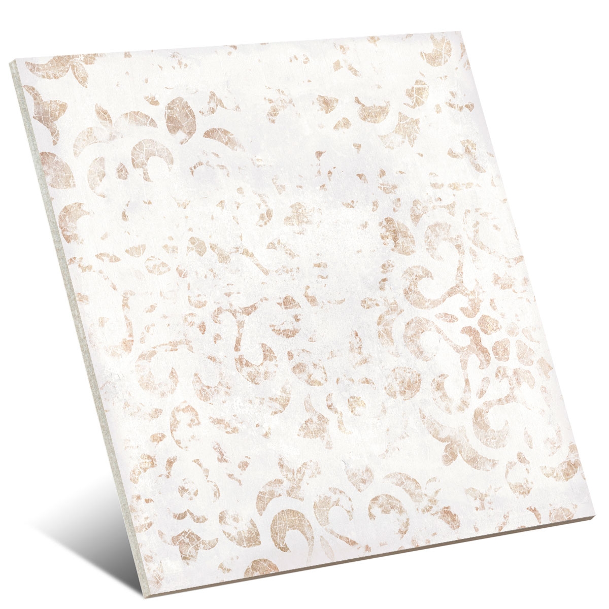 Mestizaje Château Antique Blanc 18.5x18.5 (Boîte 0.41m2) 3