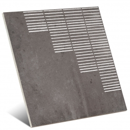 Mestizaje Chateau Lines Graphite 18,5x18,5 (Caja 0.41m2)