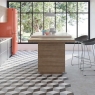 Cocina con pavimento Mud Diamond Grey 14x24 (Caja 0.46m2)