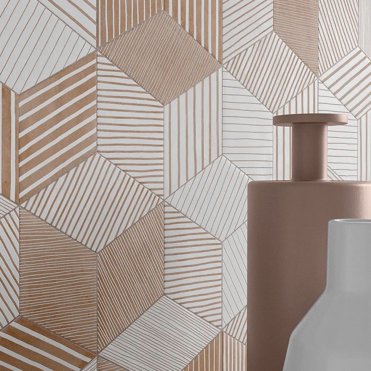 Intérieur avec revêtement Mud Diamond Paths 14x24