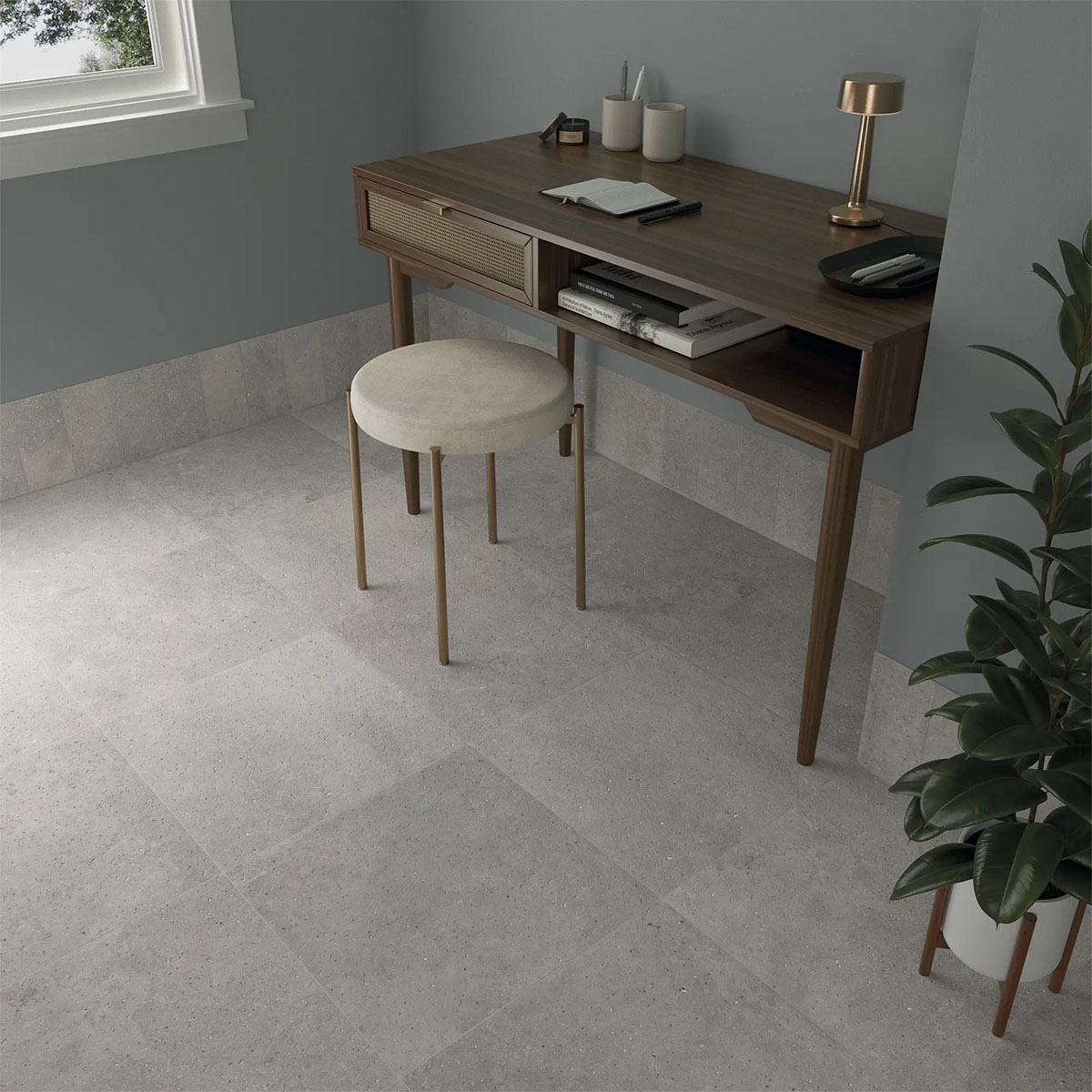 Interior com revestimento Halo M Noon 11x22