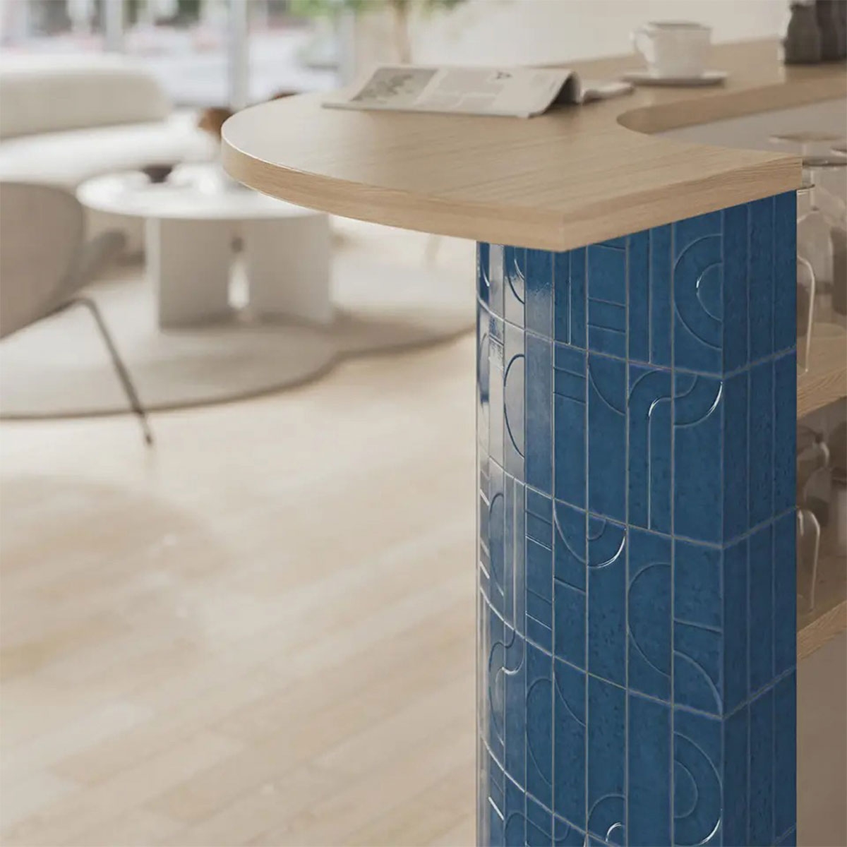 Interior with Hammer Topaz 5x15 coating