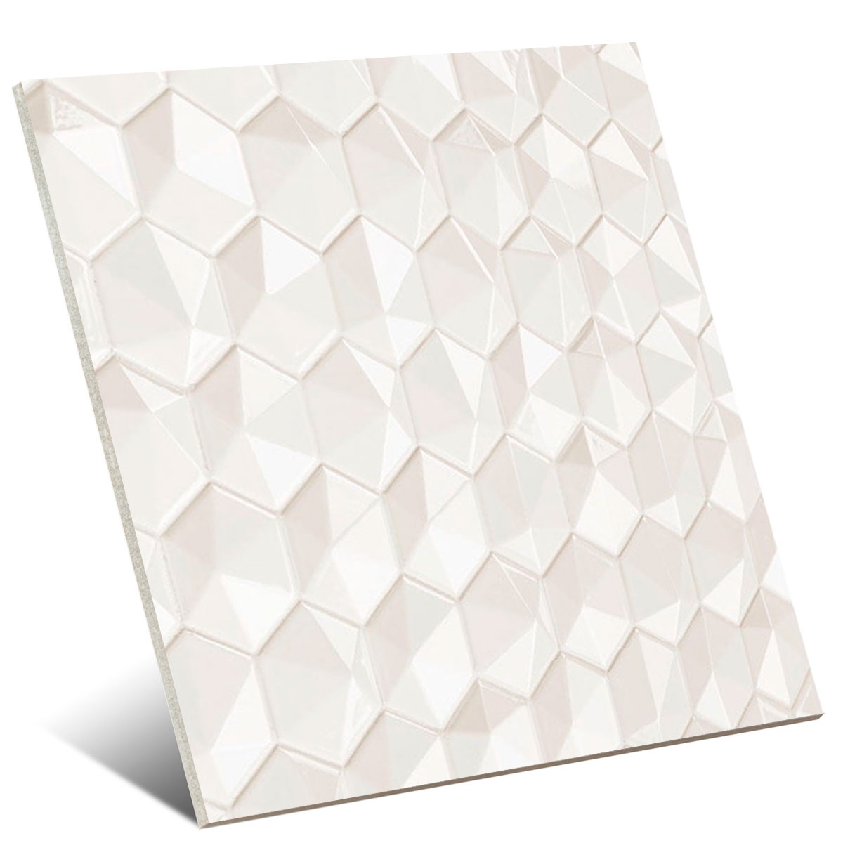 3D Hex Bianco 34x32,6 (Box 0.89m2)