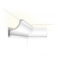 Indirect Lighting Cornice C901 Orac 2000 x 124 x 148 (Price per unit)