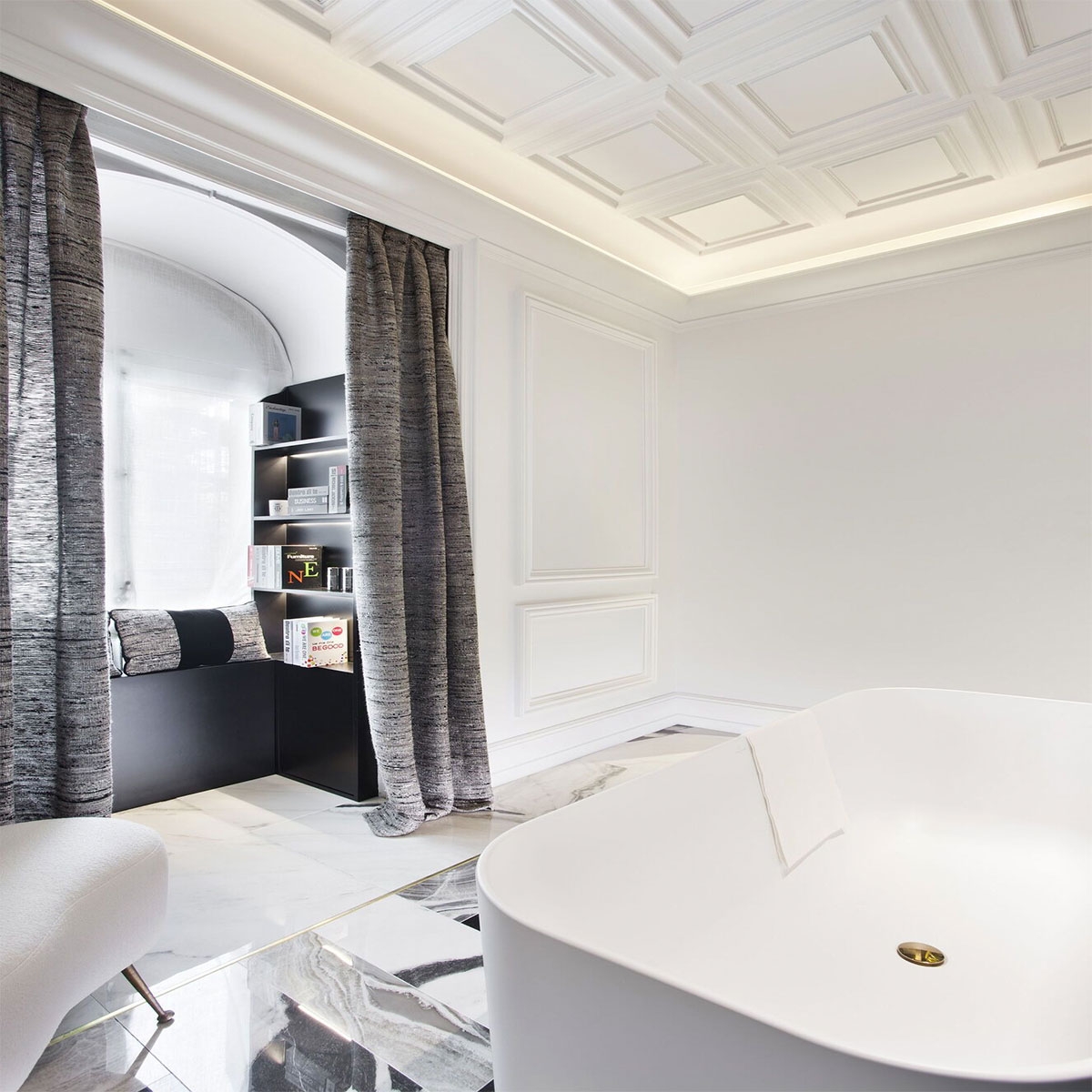 Ambience with Indirect Lighting Cornice C900 2000 x 146 x 171