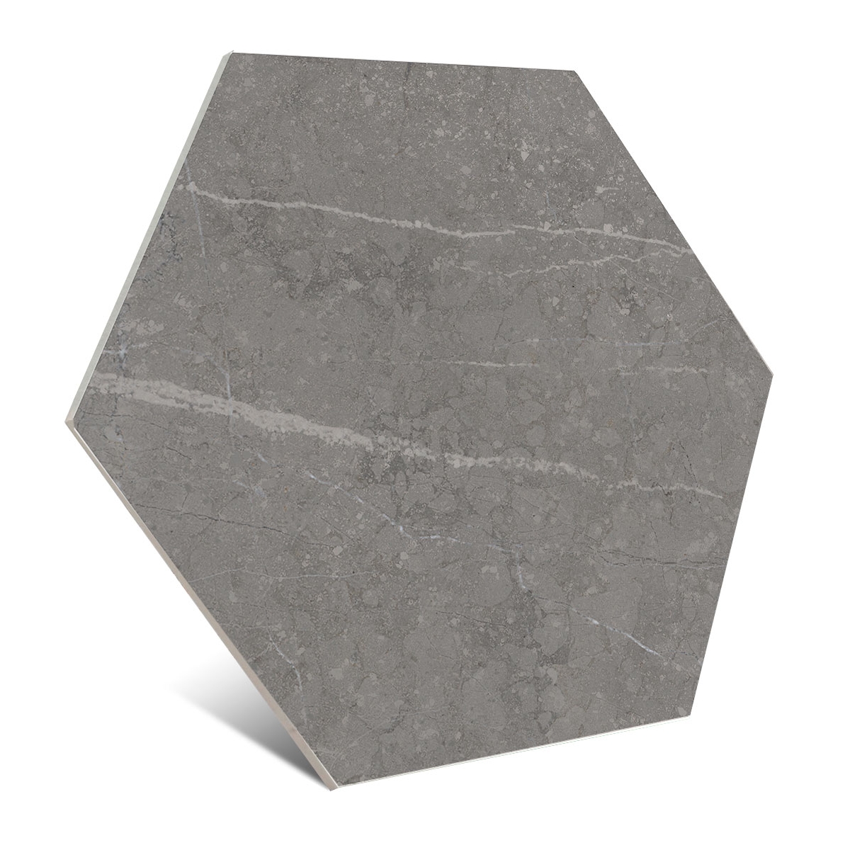 Love Affairs Petra Hexagon Charcoal 20x23 (Caja 0.35m2)