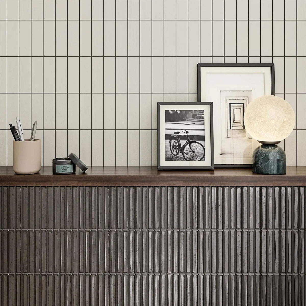 Interior com revestimento LC White 3.7x11.6