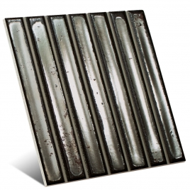 London Calling Bars Silber 11,6x11,6 (Box 0,40m²)