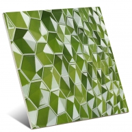 3D Hex Green Mix 34x32.6 (Box 0.89m2)