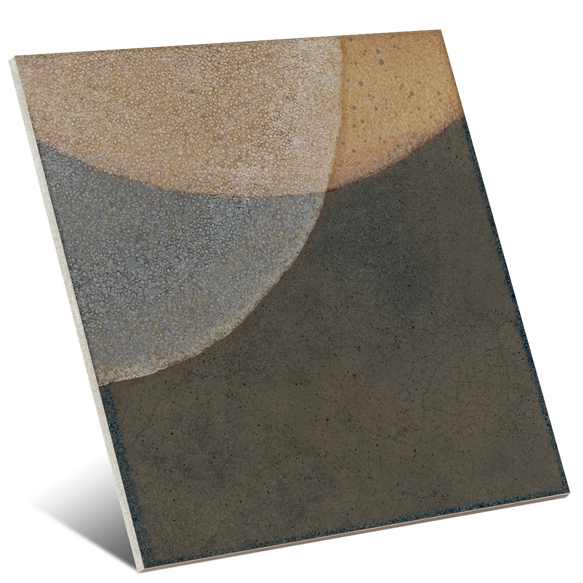 Pottery Cosmic Square Graphite 15x15 (Box 0,482 m²) 1