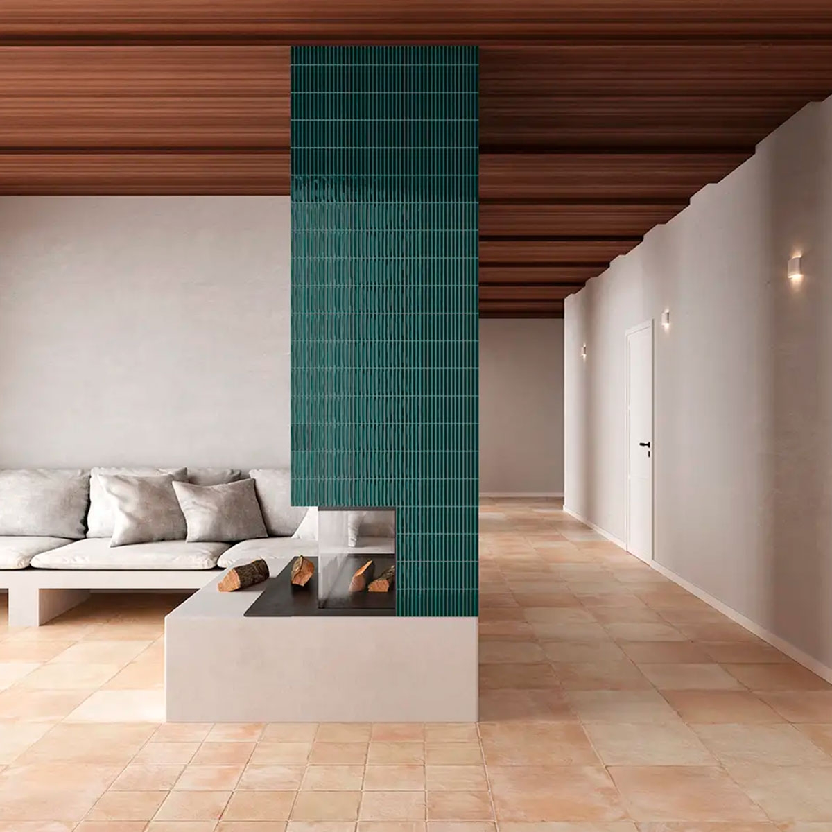 Interior com Raízes XXL Areia Pavimento antiderrapante 44x44 (Box 0.77m2)