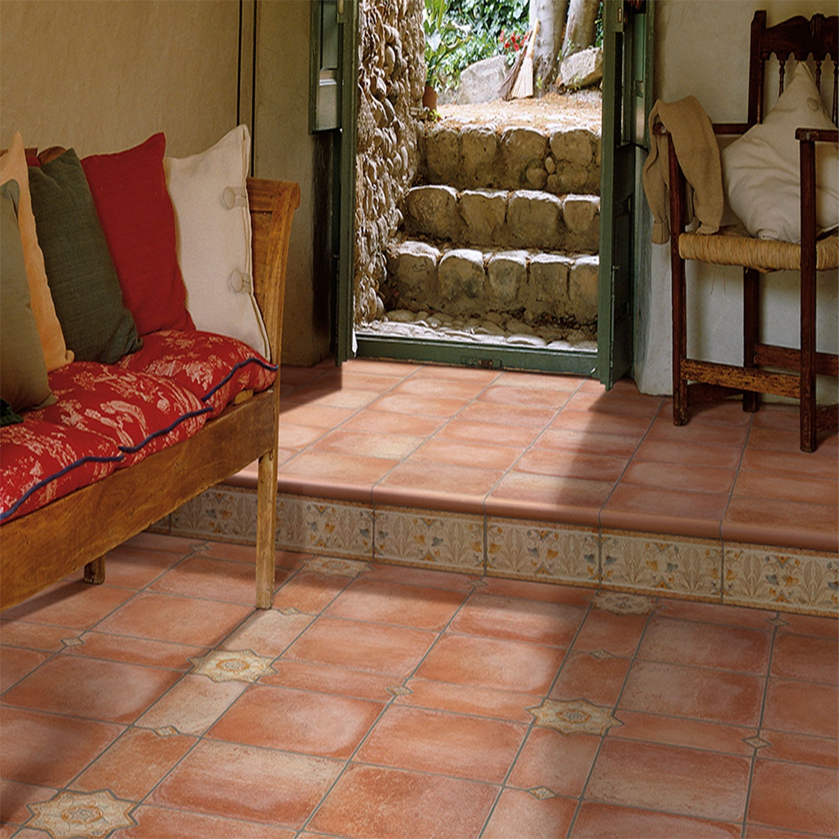 Ambience with Piemonte Estrella Versilia A Matte 18x18