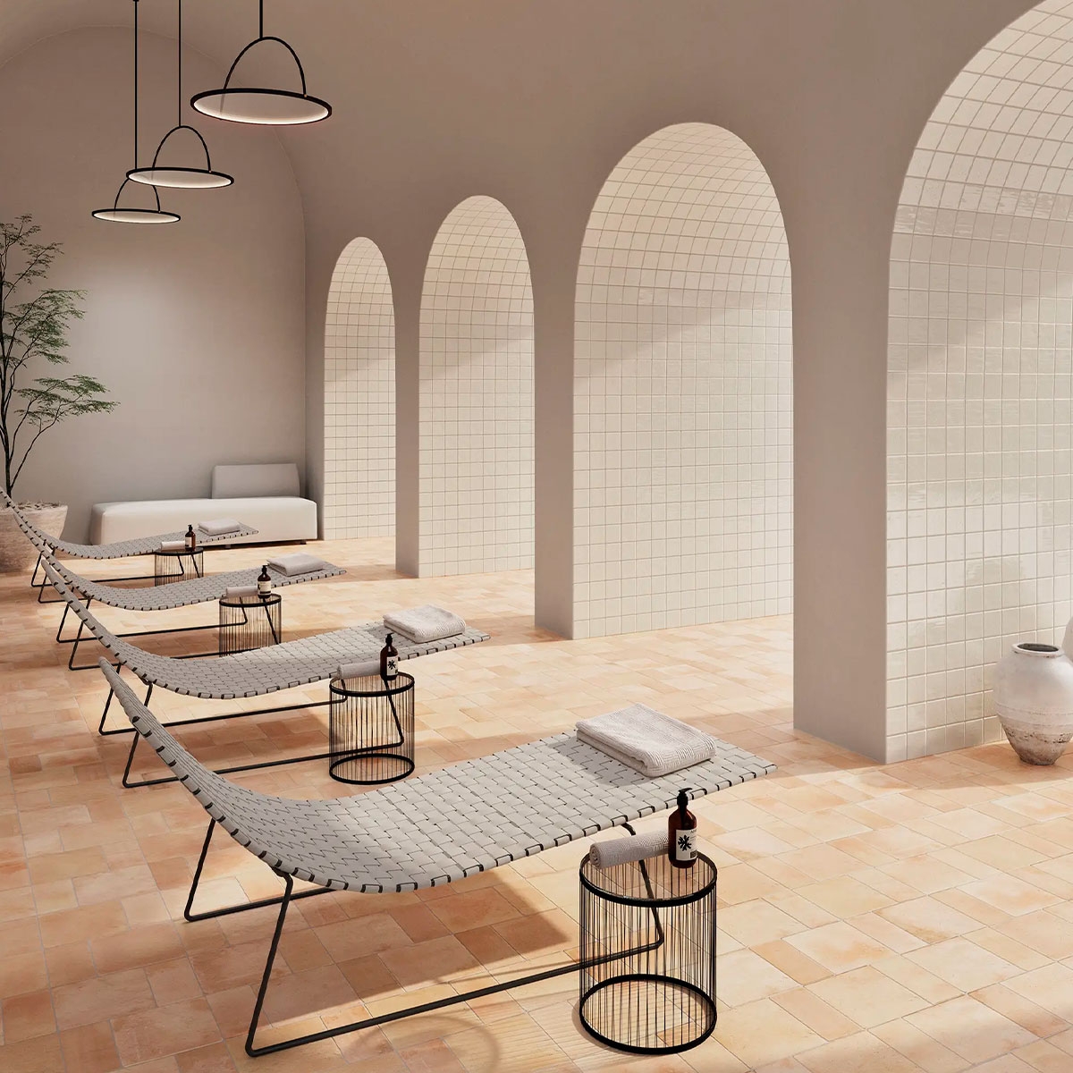 Exterior com Raízes L Areia Pavimento Antiderrapante 22x22 (Box 0.72m2)